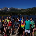 Life Song Church youth campout at Rocky Mtn. National Park (Sprague Lake)