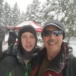 Scout campout above Boulder with constant April snow