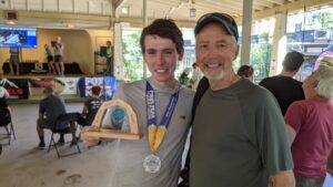 Alex places 3rd in the Pikes Peak Marathon (Round Trip)