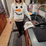 Michelle's ugly Christmas sweater