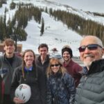 April - Skiing in Loveland with the entire gang and teaching Jonnavin how to ski (and not hit trees!)
