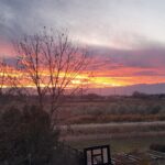 November - Colorado sunset