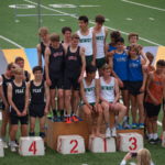 Alex's relay team - 2nd place