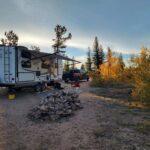 October - Dispersed camping in the golden aspens