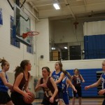 Janaye's last few basketball games of 2011 in 8th grade