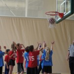 Eric sinking a basket