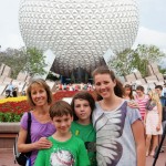 The family at Epcot