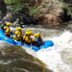 Whitewater rafting on the Poudre River
