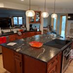 Same angle as the first kitchen shot from a year ago. Still have to paint,backspash,etc....