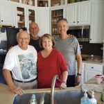 Siblings Bill and Leslie (& Jimmy) visiting for Niece Tierney's wedding