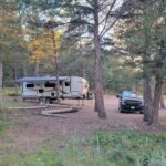 Our dispersed camp setup