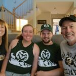 Watching the CU vs. CSU football game. Split allegiance