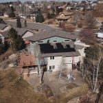 March - Solar panels getting installed + new deck