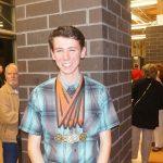 Alex with a ton of academic awards (again!)