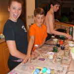 Easter egg making time