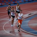 Into the final straightaway