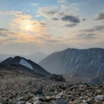 One of the many mountaintop pics sent by Alex as he climbed all of Colorado's 14,000ft. peaks this summer