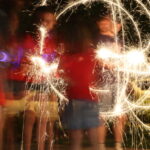 Sparkler fun