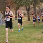 Alex running at regionals