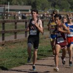 Alex running a 5K in their regional championship