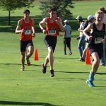 Alex in a x-country race