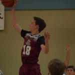 Eric going up for a shot, playing for Flagstaff Academy
