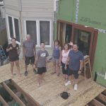 Party on almost a deck